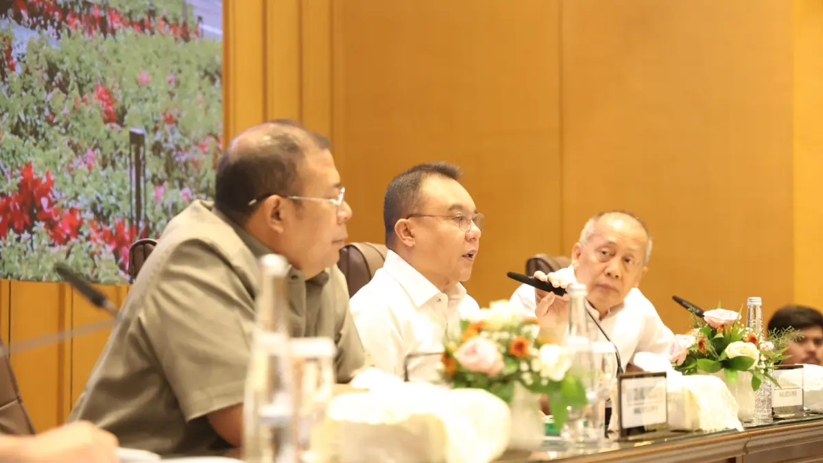 Wakil Ketua DPR Sufmi Dasco Ahmad. (Dery Ridwansah/ JawaPos.com)