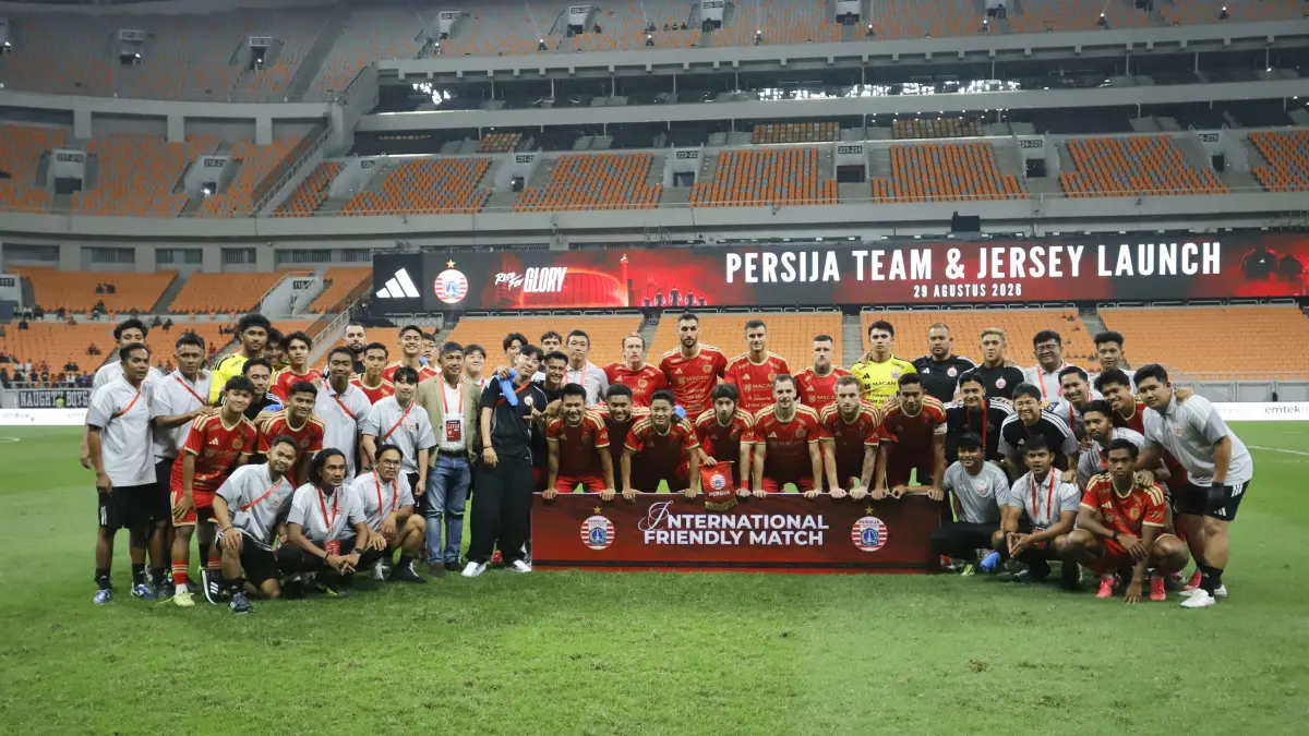 Persija Jakarta Launching Skuad dan Jersey untuk Super League 2026/2027, Perkenalkan 29 Pemain - Image