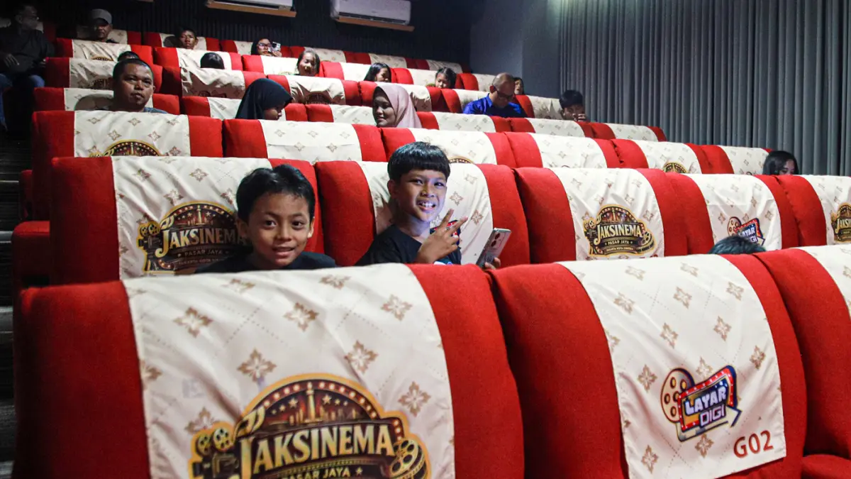 Bioskop Jaksinema Di Rusun Pasar Rumput - Image