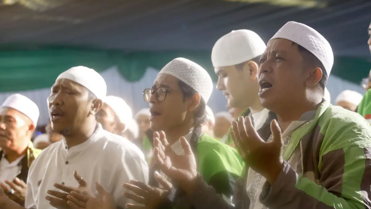 Acara pelepasan keberangkatan para Mitra Driver Legend yang hendak menunaikan ibadah umrah di Tanah Suci Makkah.