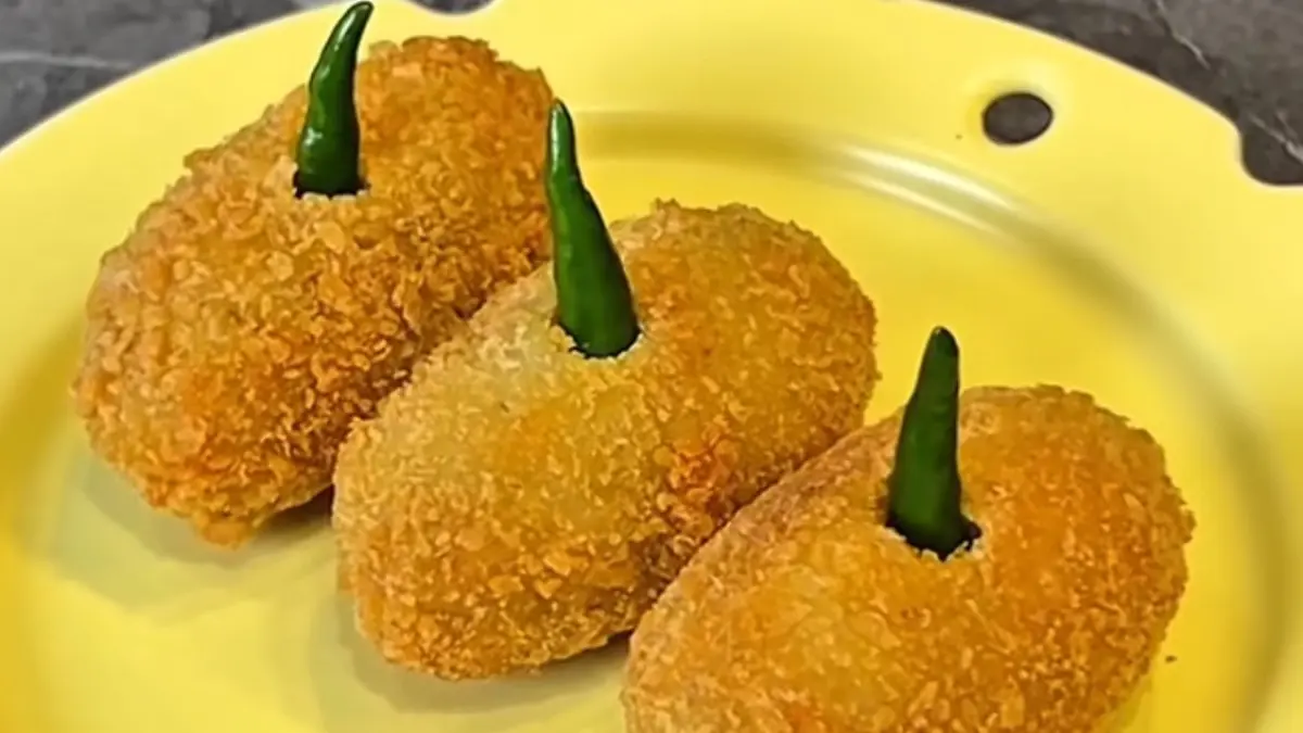 Potret kroket kimpul dengan isian ayam tanpa menggunakan kentang. (Sumber: instagram.com/@_vaniawijaya) - Image