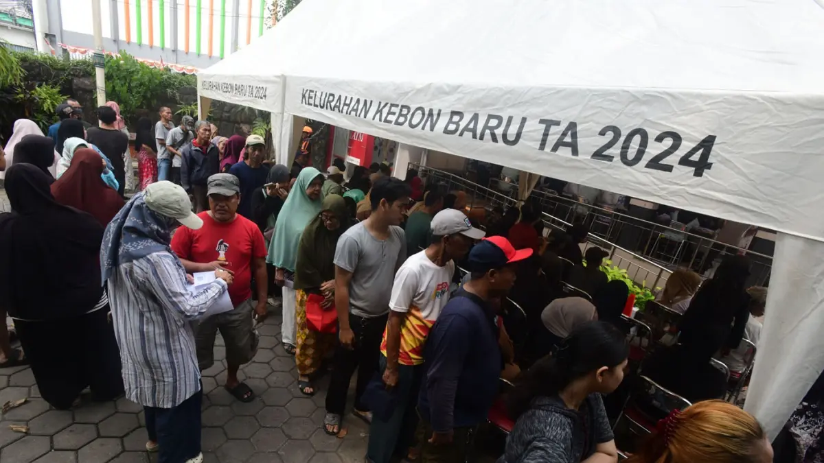 Penyaluran Beras Penerima Bantuan Pangan - Image