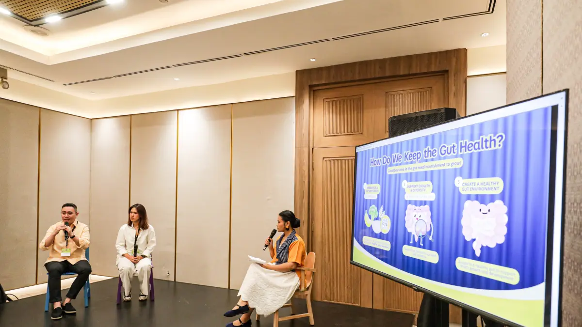 edukasi bertema “Growing Little Minds: The Science Behind Every Child’s Potential” di Jakarta. (Salman Toyibi/ Jawa Pos)