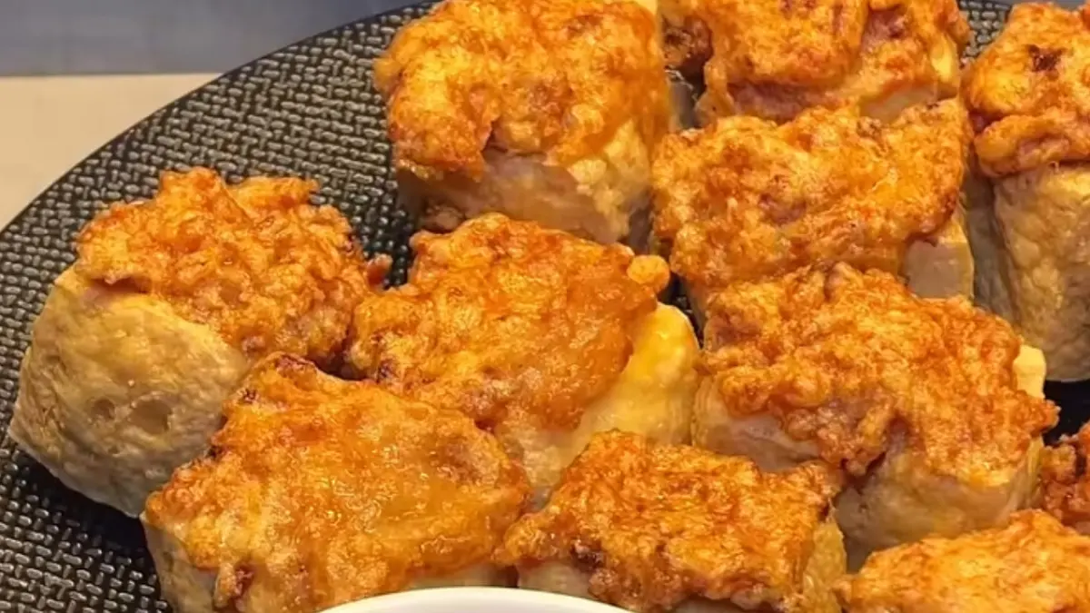 Potret tahu ayam kriuk yang sangat cocok dipadukan dengan sambal Bangkok. (Sumber: instagram.com/@alifa.frh) - Image