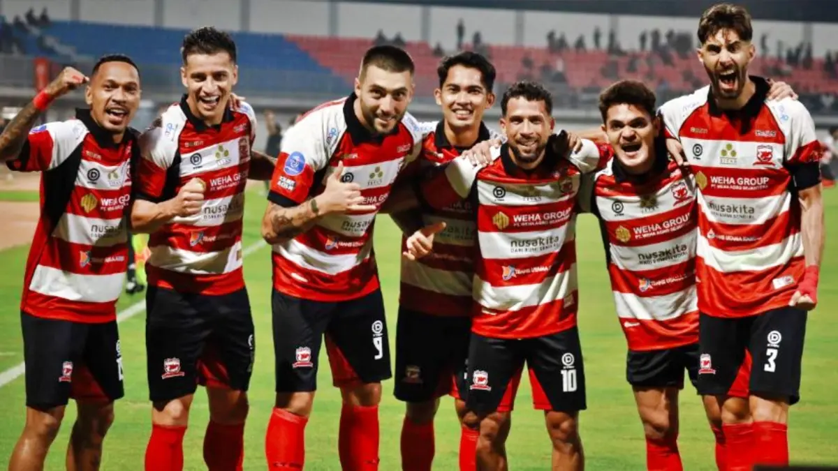 Pantang Kendorkan Gas! Madura United Ingin Lanjutkan Tren Positif Hadapi PSS Sleman - Image