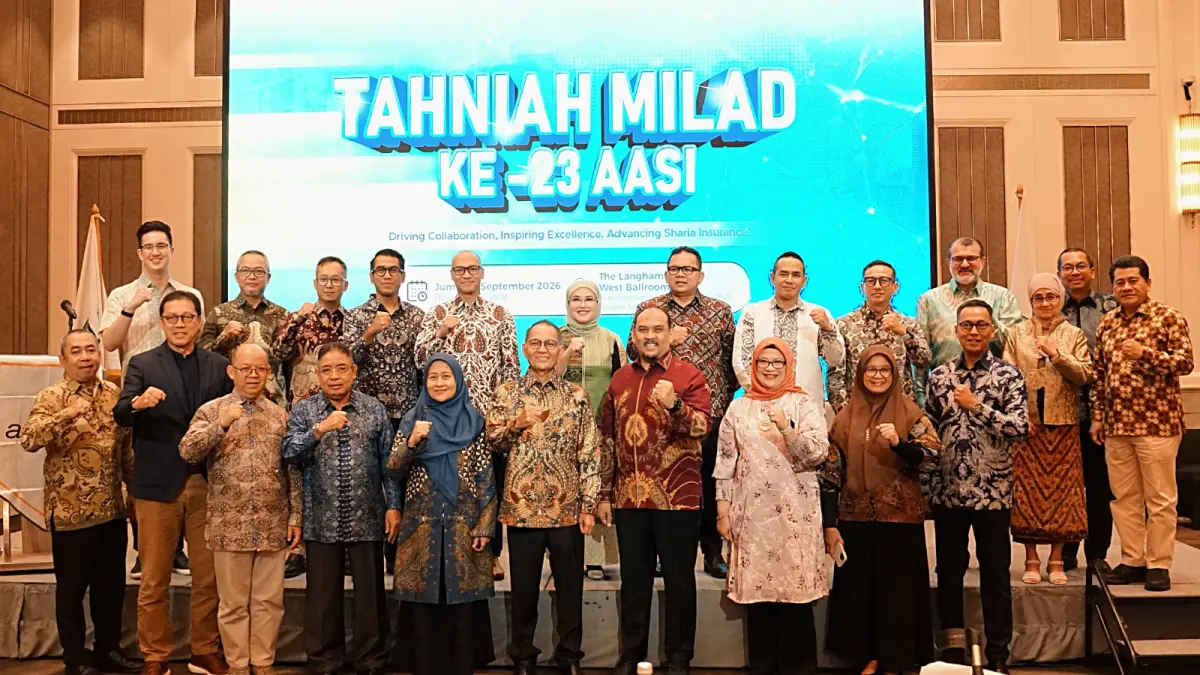 Asosiasi Asuransi Syariah Indonesia (AASI) memperingati Milad ke-23, Jumat (11/9/2026).