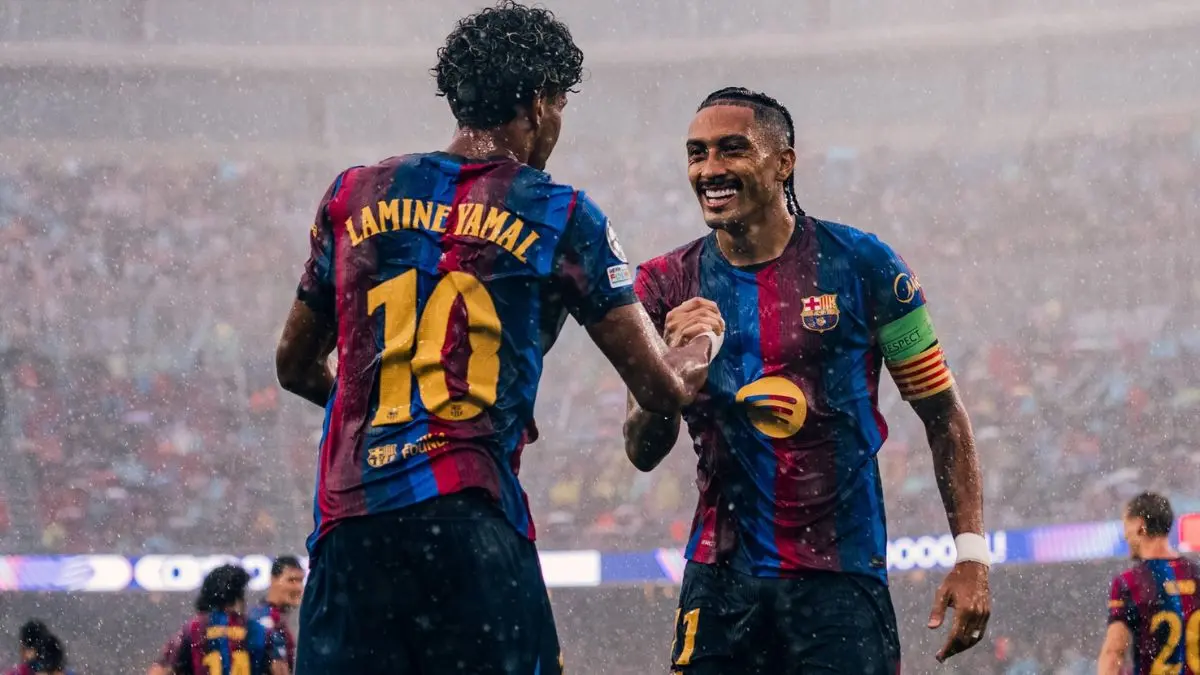 Barcelona mengincar kemenangan keenam beruntun saat menghadapi Levante di Liga Spanyol 2026/2027. (Barcelona) - Image