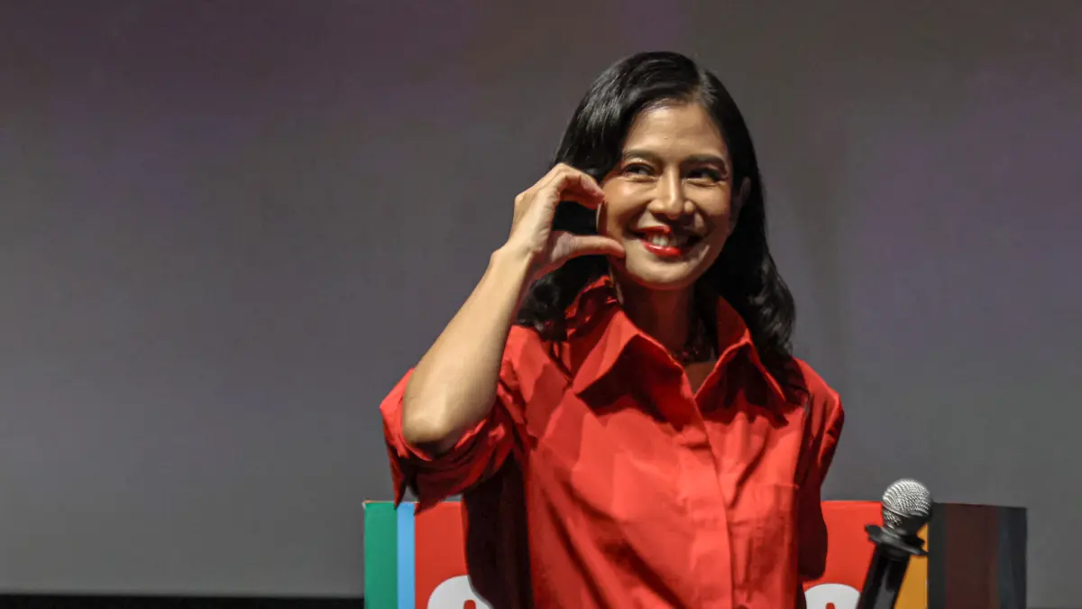 Dian Sastrowardoyo. (Hanung Hambara/ Jawa Pos)