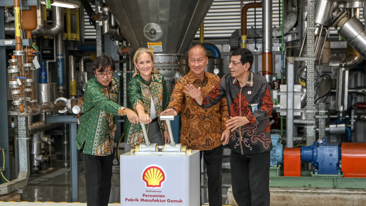 Pembukaan Pabrik Manufaktur Gemuk Shell Indonesia