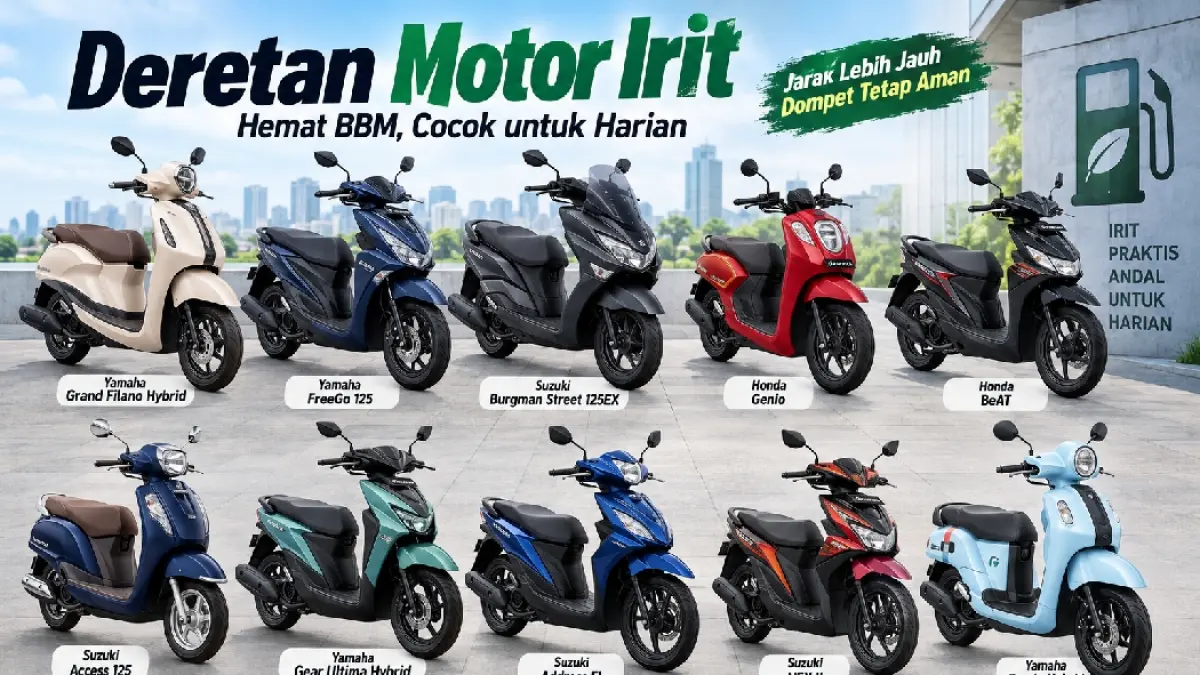 10 Rekomendasi Motor Matic untuk Harian Layak Dipilih - Image