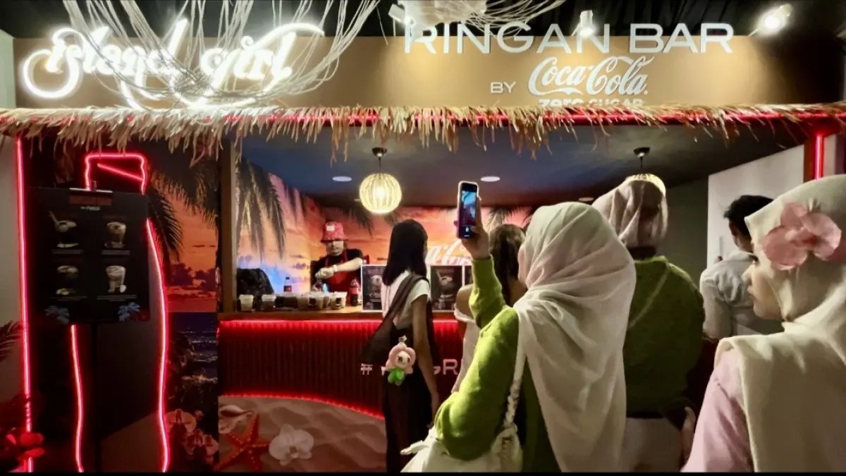 Ringan Bar ikut memeriahkan peluncuran album baru no na. (istimewa) - Image