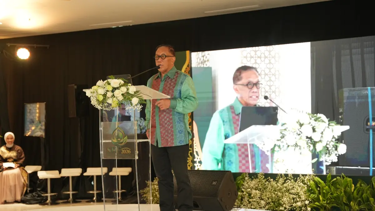 Firdaus Djaelani, Ketua Dewan Penasihat AASI, menyampaikan pentingnya belajar dari pengalaman negara lain dalam mendorong industri asuransi syariah agar semakin inovatif, adaptif, dan inklusif.