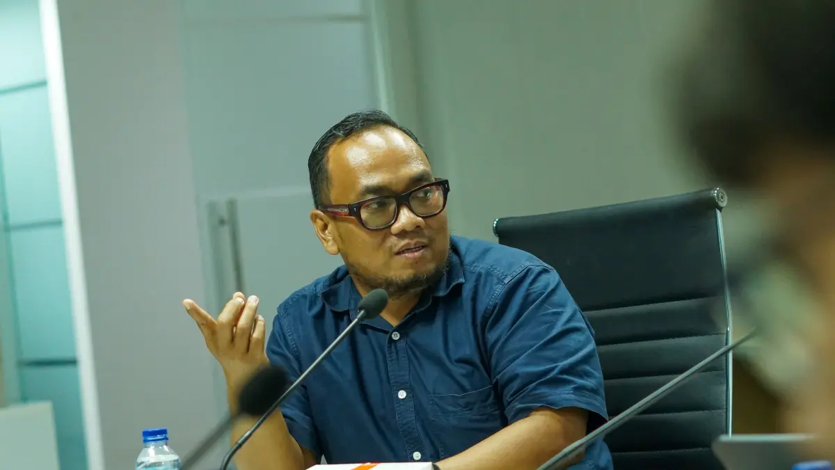 Direktur Utama Jawa Pos Grup Multi Media Dhimas Ginanjar Satria Perdana.