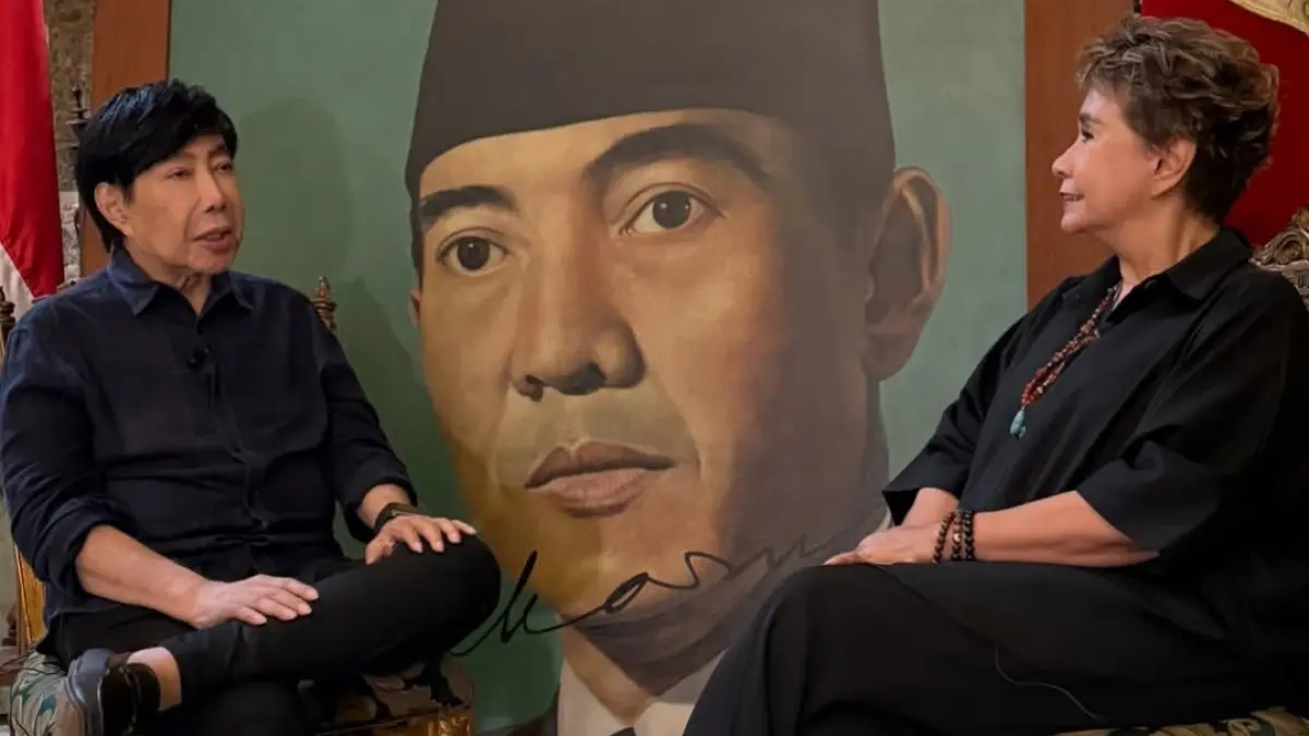 Doakan Guruh Soekarnoputra, Debby Sahertian: Yang Terbaik untuk Mas Guruh