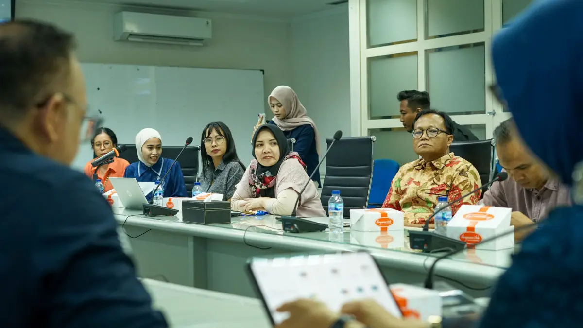 Kunjungan Pertamedika Indonesia Healthcare Corporation (IHC) ke Jawa Pos Media