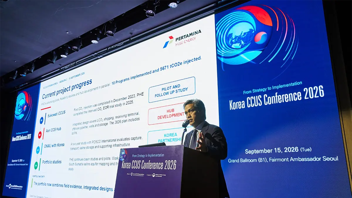 Perkuat Kemitraan di Forum KCCUS Korea, PHE Dorong Asri Basin Jadi Hub Penyimpanan Karbon Regional - Image