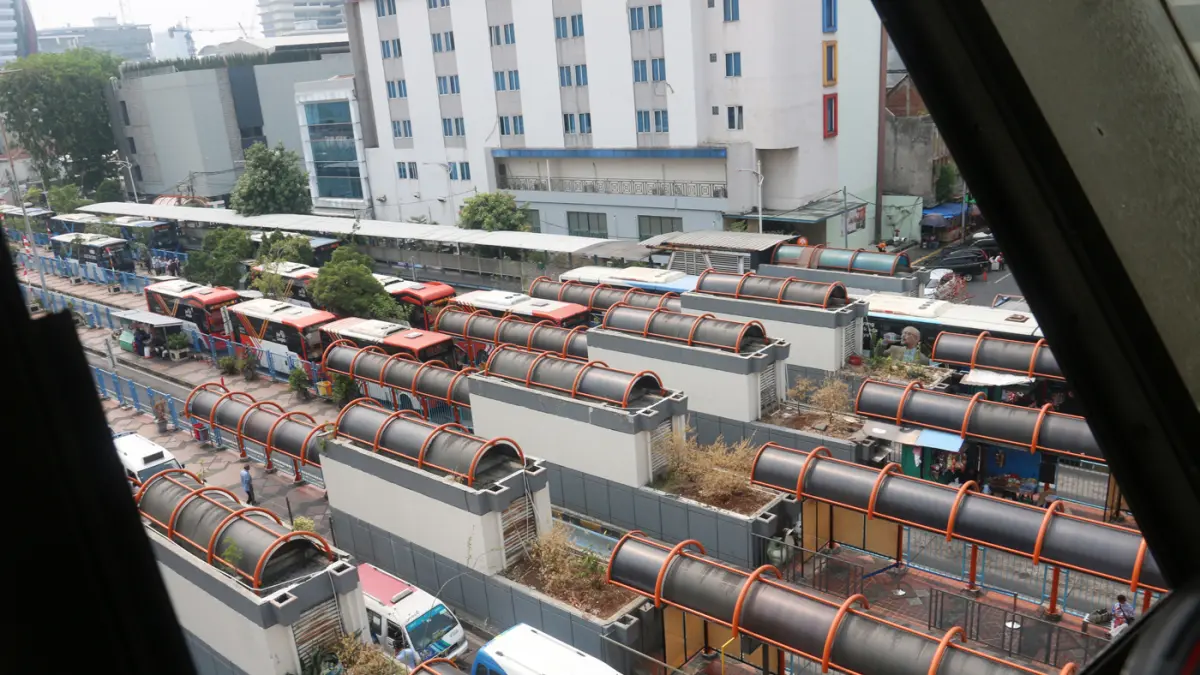 Kawasan Blok M Hub, Jakarta, Senin (28/9/2026). (Dery Ridwansah/ JawaPos.com)