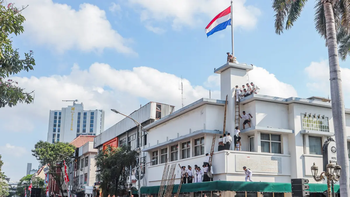 Peringati Aksi Perobekan Bendera di Hotel Majapahit - Image