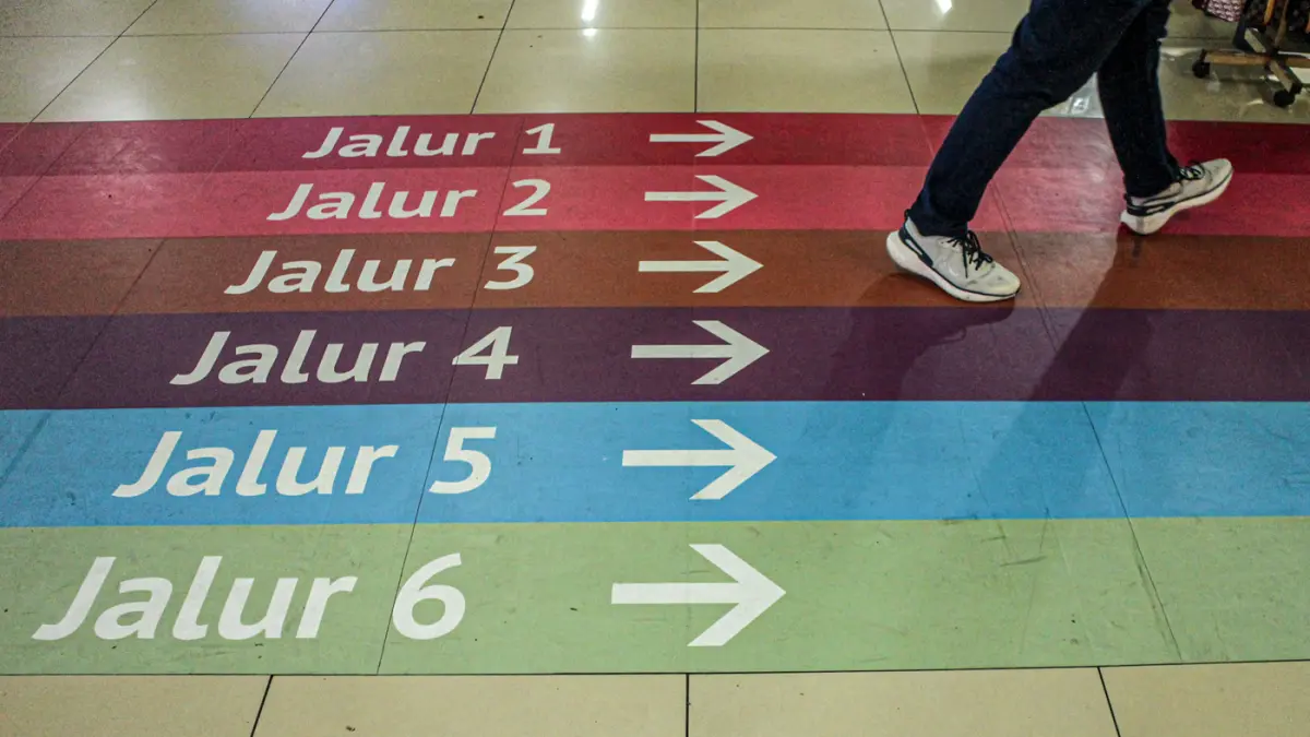Wayfinding Terminal Blok M - Image