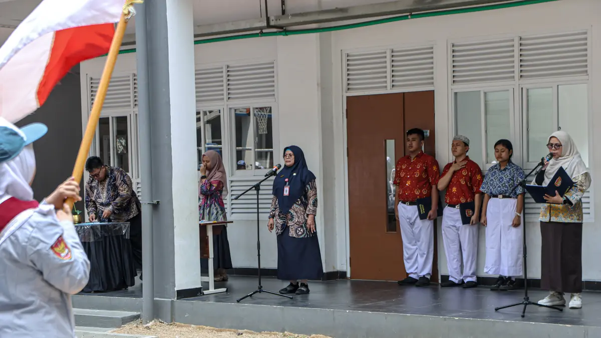 Pelantikan Pengurus OSIS SMAN 117 Jakarta