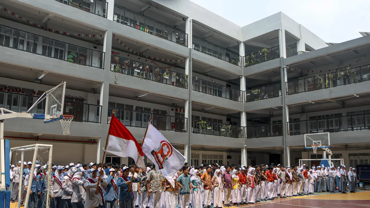Pelantikan Pengurus OSIS SMAN 117 Jakarta