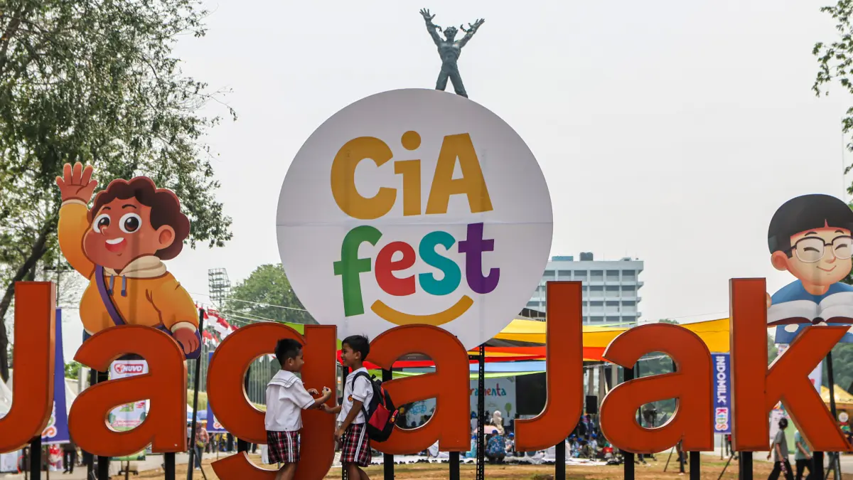 Festival Literasi Anak di Lapangan Banteng
