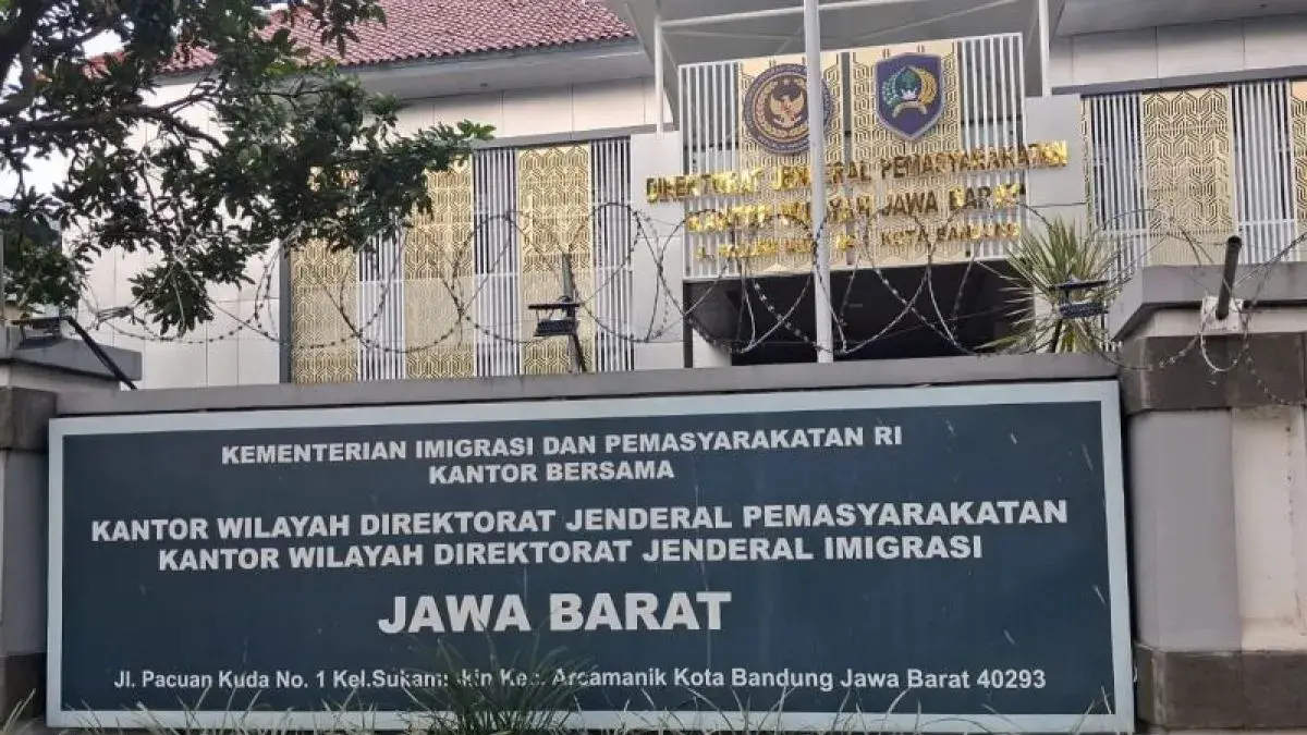 Ilustrasi Kantor Wilayah Direktorat Jenderal Pemasyarakatan (Ditjenpas) Jawa Barat (Antara). - Image