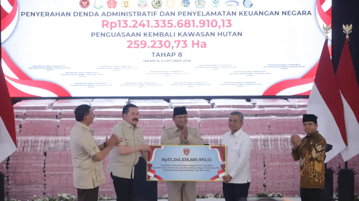 Penyerahaan Hasil Penyelamatan Keuangan Negara - Image
