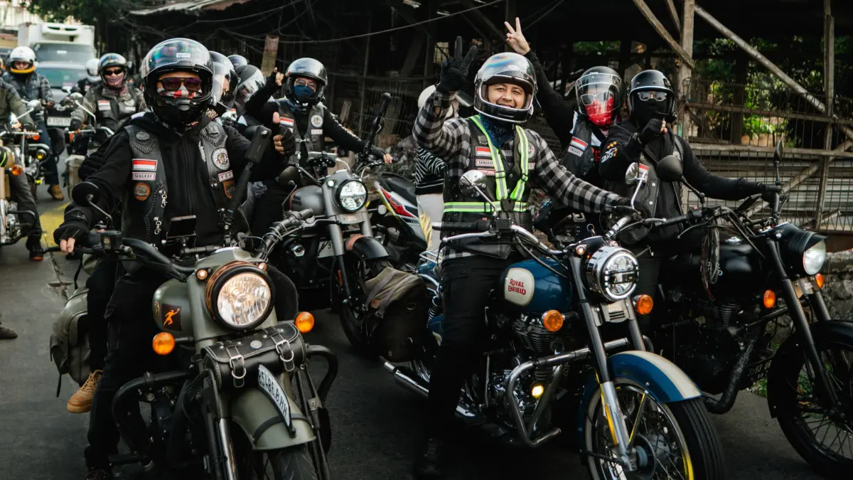 HUT ke-6 RoRI chapter Banten, 60 anggota touring dan tamping di Sukabumi. (Rori) - Image