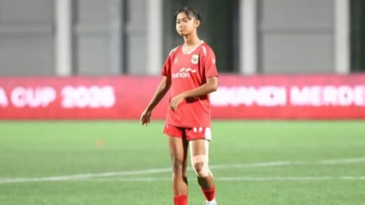 Shifana Rizka Senang Timnas Putri Indonesia U-17 Lolos ke Piala Asia U-17  - Image