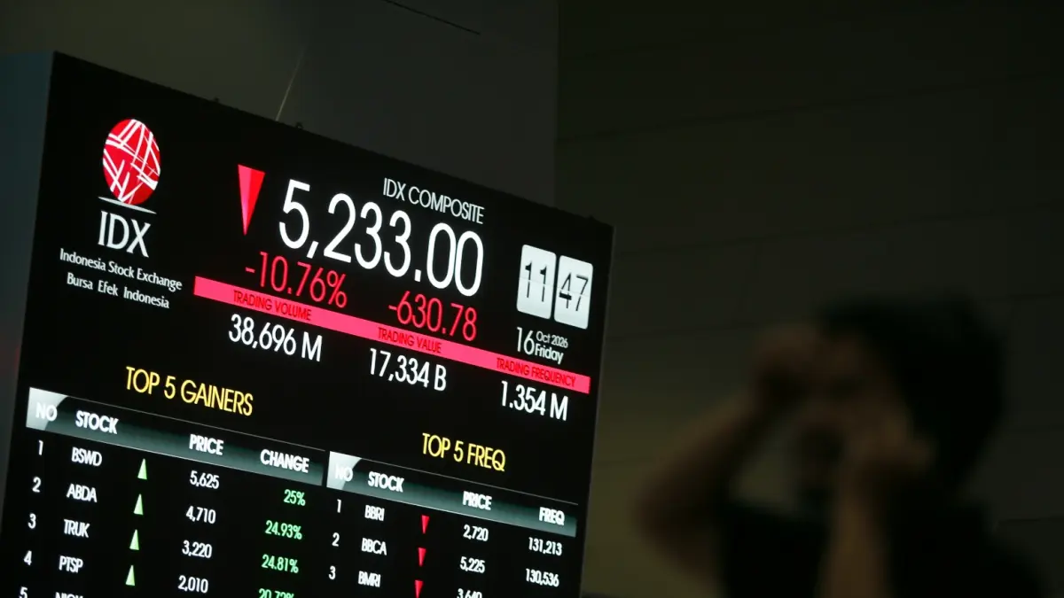IHSG Dibuka Melemah Hari Ini - Image