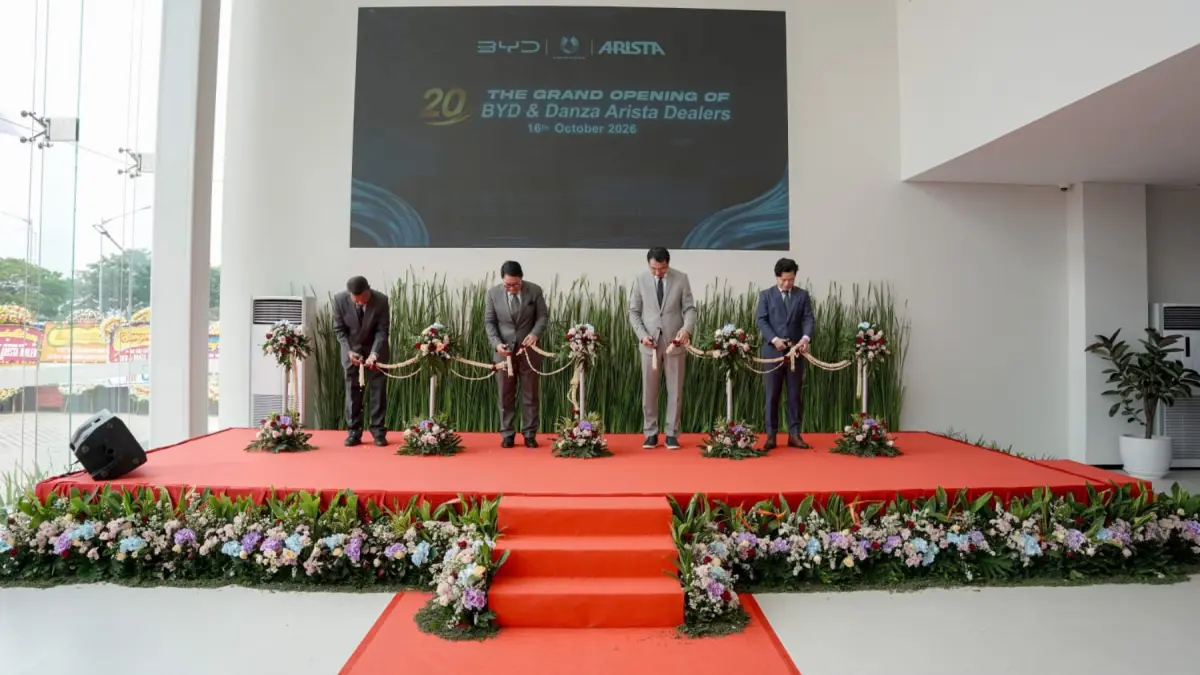 Arista Group Buka 20 Diler BYD dan Danza, Perkuat Jaringan Kendaraan Energi Baru - Image