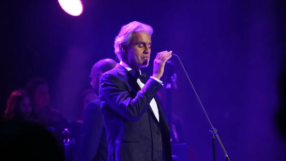 Ilustrasi musisi tenor Andrea Bocelli. (PA Images). - Image