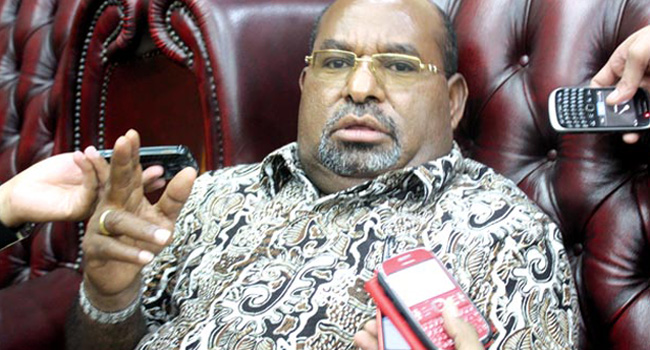 Gubernur Papua Lukas Enembe - Image