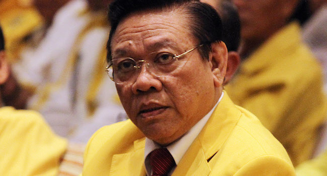 Ketua DPR periode 2004-2009 Agung Laksono. - Image