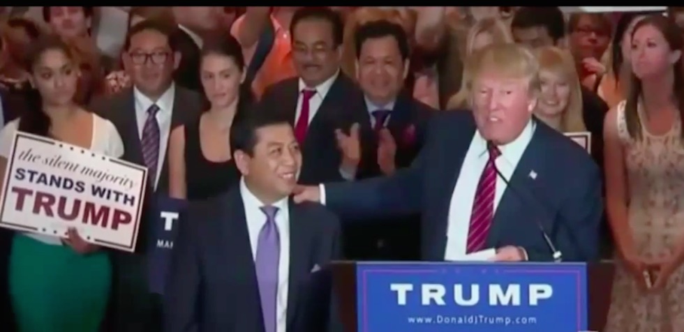 Ketua DPR Setya dan Donald Trump. - Image