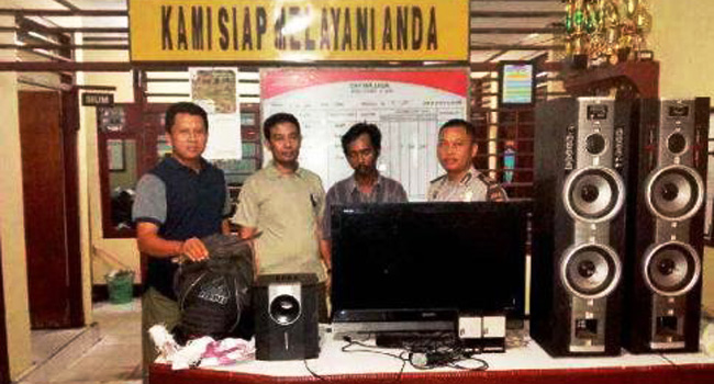 Barang bukti yang berhasil disita. - Image