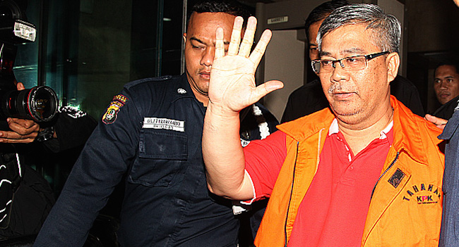 Mantan Ketua Mahkamah Konstitusi (MK) Akil Mochtar. - Image