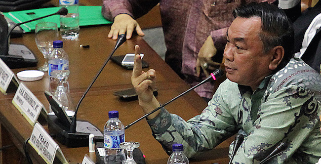 Hasrul Azwar, anggota Komisi VIII DPR periode 2009-2014 dari Fraksi Partai Persatuan Pembangunan. - Image
