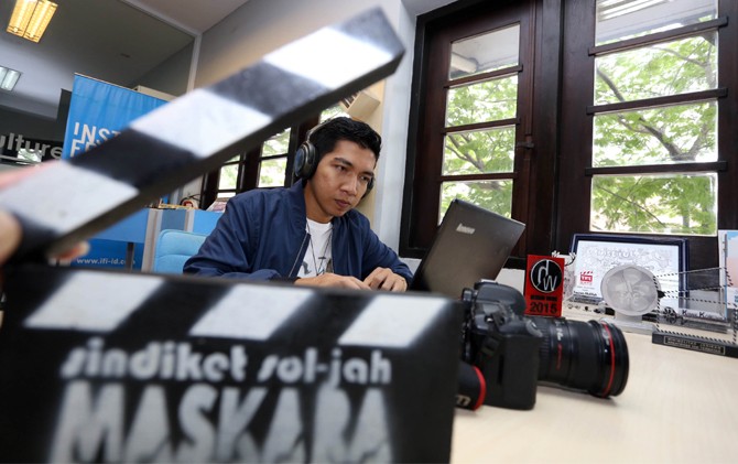 PRESTASI SINEAS MUDA: Fauzan Abdillah yang akan bersekolah di Busan, Maret-Oktober. - Image
