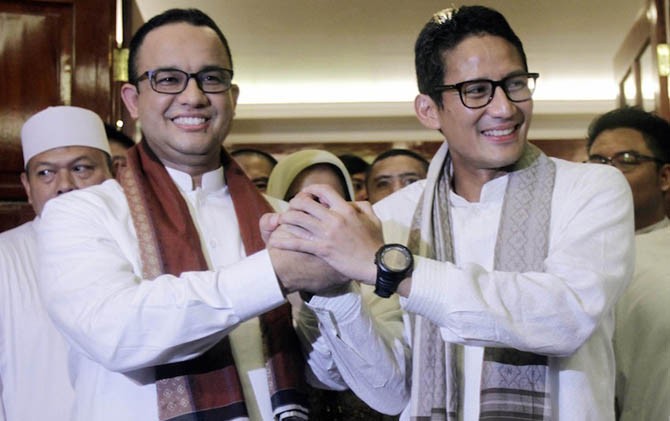 Pasangan Calon Gubernur DKI Jakarta Anies Baswedan-Sandiaga Uno - Image
