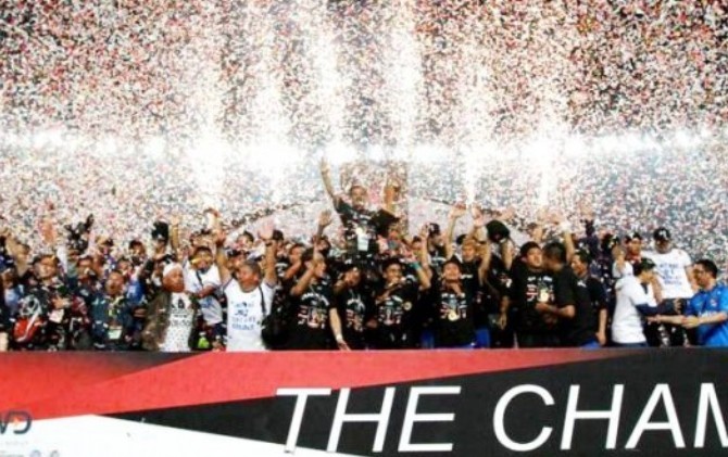 Persib saat juara Piala Presiden 2015 - Image