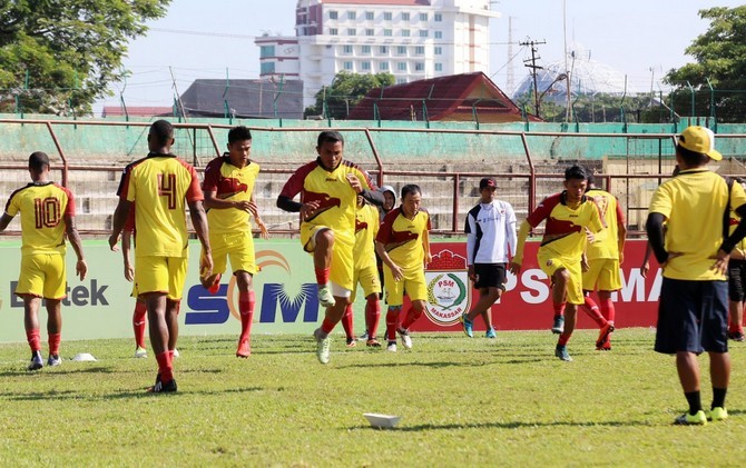 Sriwijaya FC kedatangan tiga pemain baru pada sesi latihan perdana. - Image