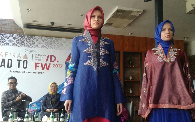 Sulam dan Bordir Bernuansa Bukittinggi, Sumbar - Image