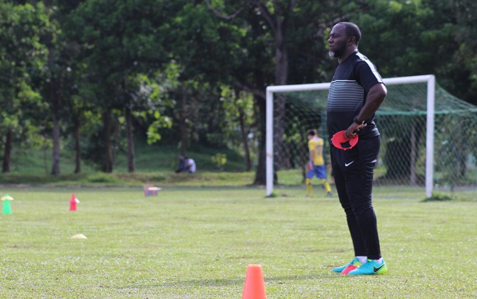 Jacksen F Tiago memimpin latihan perdana Barito Putera - Image
