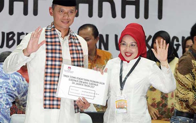 Agus Harimurti Yudhoyono-Sylviana Murni - Image