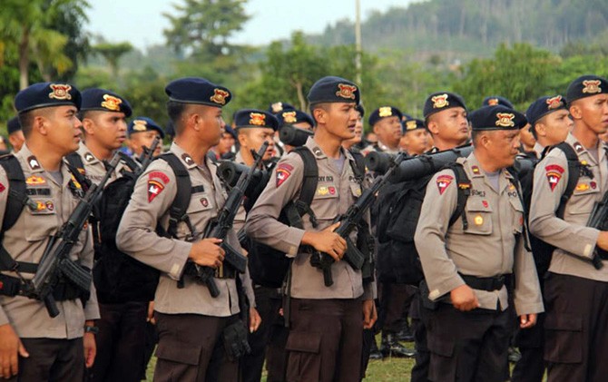 Pasukan Brimob Polri - Image