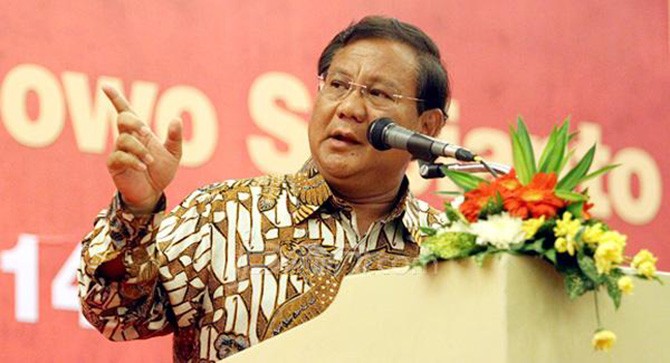 Ketua Umum Partai Gerindra Prabowo Subianto - Image