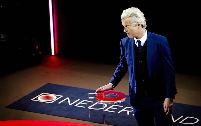 Geert Wilder, pimpinan Partai untuk Kebebasan Belanda - Image
