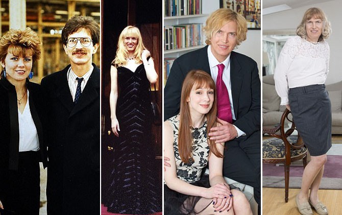PERJALANAN: (dari kiri) Sam Hashimi bersama istrinya Trudi, saat menjadi Samantha, bersama Victoria tunangannya dan mengganti nama jadi Charles, sekarang sebagai Sam Kane. - Image